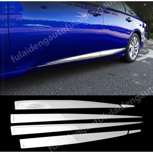 6pcs For Honda 10th Accord sedan 4dr 2018-2019 stainless steel Side Body Door Moulding Lid Cover Trim Car Styling