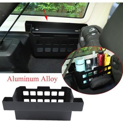 Aluminum Alloy Trunk Multi-function Tool Box Storage Box Organizer For for Jeep Wrangler TJ/JK/JL