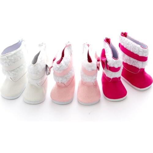 Bowknot Shoes doll shoes for 18" inch american girl doll for baby gift