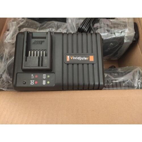 Battery Charger for Worx 20v worx 3520 3525 3575 3578 2A 6A 100-240 Charger for WA3742 WA3835 WA3847 US plug