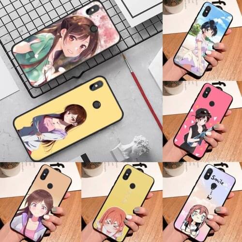 Japan anime Rent A Girlfriend Phone Case For Xiaomi Redmi note 7 8 9 t max3 s 10 pro lite funda shell coque cover