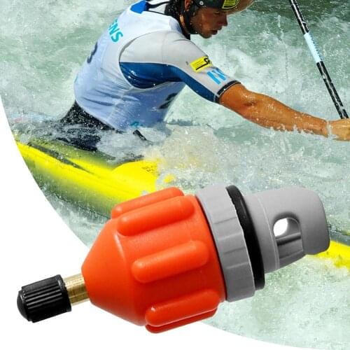 Surf Board Rowing Boat Air Valve Adapter Connector Inflation Boat Air Foot Pump Hose Adapter Kayak Inflatable Pump Parts