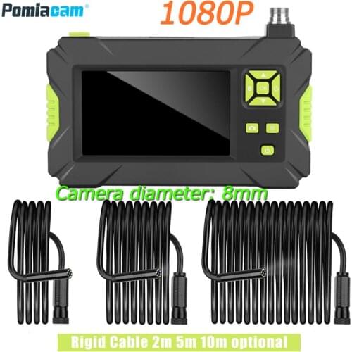 Endoscope with 4.3inch screen endoscope HD 1080P camera industrial pipeline car repair engine auto repair cylinder