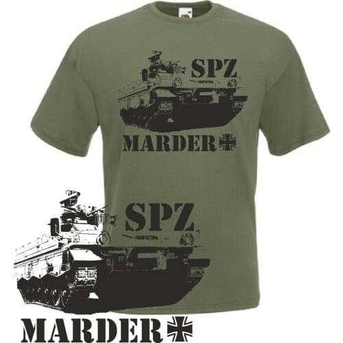 SPZ Marder Gunners Armor Bundeswehr Panzergrenadier T-Shirt. Summer Cotton Short Sleeve O-Neck Mens T Shirt New S-3XL