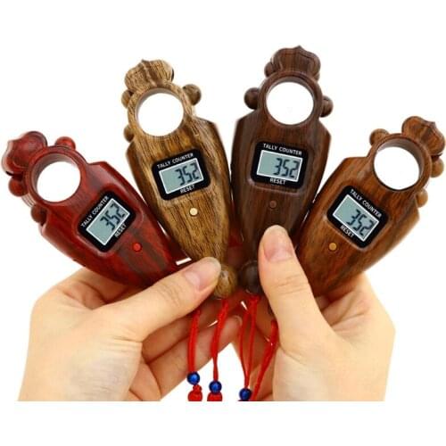 Tassel Digital Beads Counter Portable Handheld Finger Game Toy Manual Reset Decompression Relaxation Tool Meditation Drop Ship