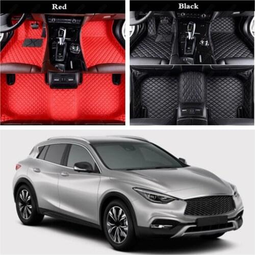 Car Foot Mats for INFINITI Q50L Q60 Q70L M35 G37 G25 Q50 FX35 EX35 JX35 QX60 QX30 QX50 QX56 QX70 QX80 ESQ Auto Car Floor Mats