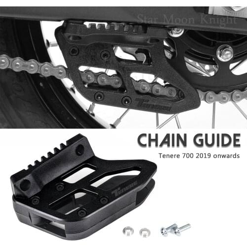 Motorcycle Chain Guide Pulley Chains Stabilizer Chainring Protector Plate For YAMAHA Tenere 700 TENERE700 XTZ XT700Z T 7 2019