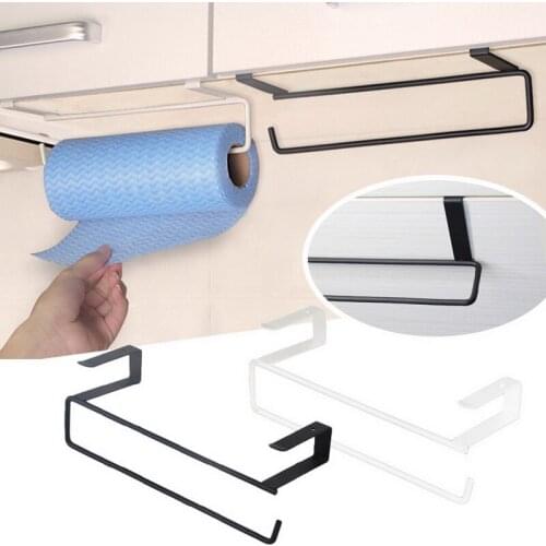 New Kitchen Towel Rack Hanging Bathroom Toilet Paper Towel Holder Rack Kitchen Roll Paper Holder Toilet Paper Stand Towel