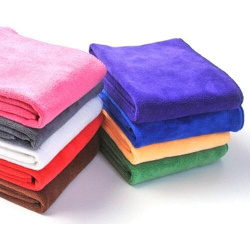 30X60cm Microfiber Super Absorbent Towel Car Wash Care Waxing Cleanning Towel Household Drying Cloth Towel Cleaning Pad Tool