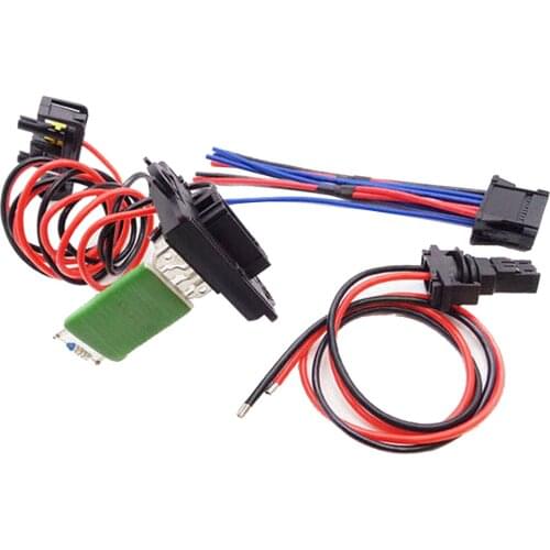 Heater Blower Resistor & Wiring Loom for Clio MK3 7701209803, Professional Accessories