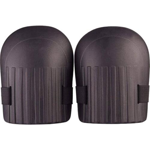 Gardening Knee Pads Protective Gear Soft Kneeling Cushion With Adjustable Straps For Garden Cleaning Flooring Black