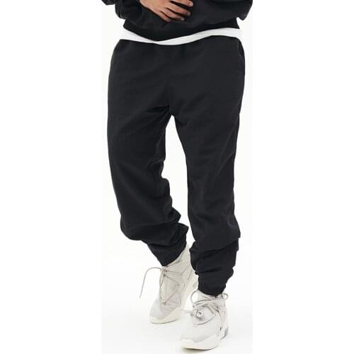 Hip Hop Mens Loose Straight Knit Trousers Large Size Quick Dry Trend Zip Small Foot Wide Leg Trousers Streetwear широкие штаны