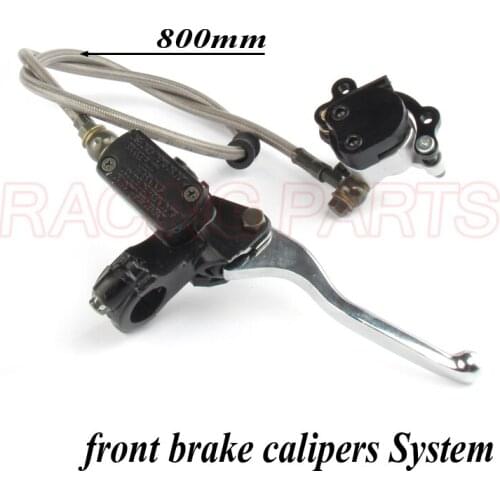 47cc 49cc front brake calipers System mini parts motorcycle water-cooling small sports car Modified hydraulic pump