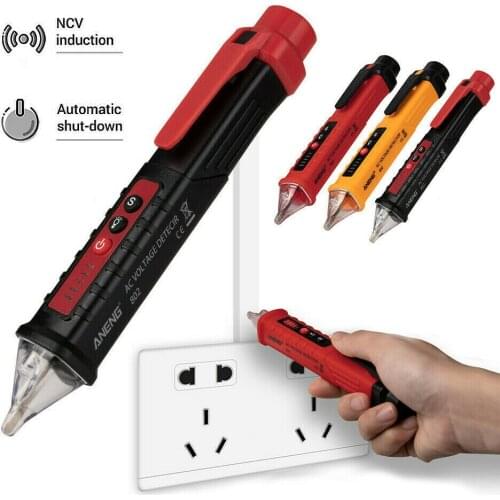 VD802 Smart Tester Professional AC Voltage Detector Sensitivity is Adjustable Non-contact Test Sound and Indicator Light Alarm