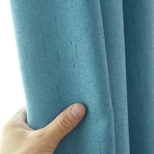 Modern Blackout Curtains Window DIY Design Style 15 Colors Living Room Kitchen Bedroom Curtains