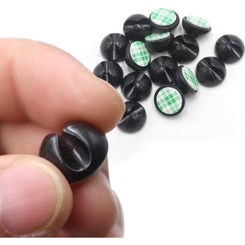 1/15/30Pcs Cable Winder Organizer Cable Clip Desk Tidy Organiser Wire Cord USB Charger Cord Holder Organizer Holder Secure Table