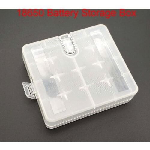 18650 Battery Storage Box 4x18650 Battery Case Holder For 4 x 18650 Battery