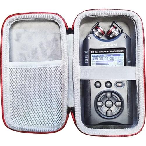 2021 Newest EVA Hard Carrying Travel Cases Bags for TASCAM DR-40X Portable Digital Recorder