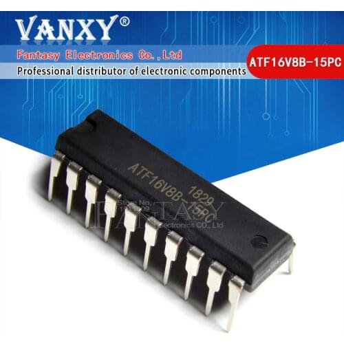 5pcs ATF16V8B-15PC DIP20 ATF16V8C-15PC DIP ATF16V8B ATF16V8 16V8 DIP-20 ATF16V8B-15PU