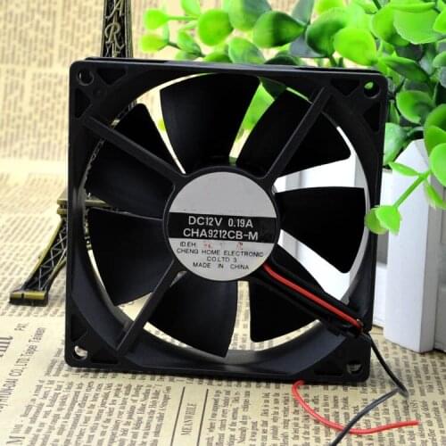 Brand new original 9225 DC12V 0.19A CHA9212CB-M 9CM ultra-quiet double ball cooling fan