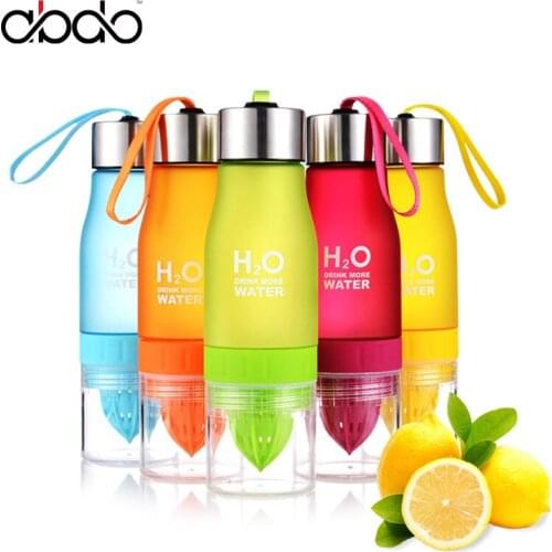 Lemon Drinkware Juice Fruit Water Bottles H2O Infuser Sport Bottle Camping Equipment Leak Proof Eco Friendly Herbalife Nutrition