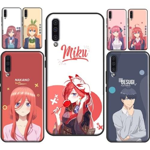 Nakano Miku Gotoubun no Hanayome Case For Samsung Galaxy A20e A21S M21 M31 A51 A71 A50 A70 A11 A31 A10 A40 A7 2018 Coque