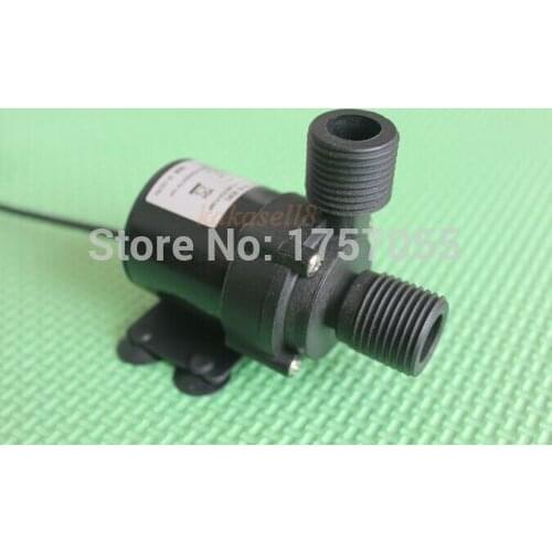 DC 12V 24V Hot Water Circulation Pump solar Water Pump Brushless Motor 5.5M lift free shipping