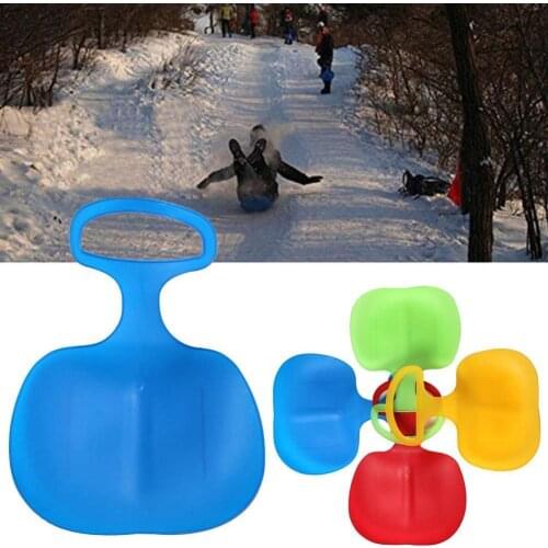 Childrens Ski Film Winter Sports Sled Sledge Skiing Gifts Outdoor Board Interesting Winter Sand Kids Grass Slider Sleigh L5N8