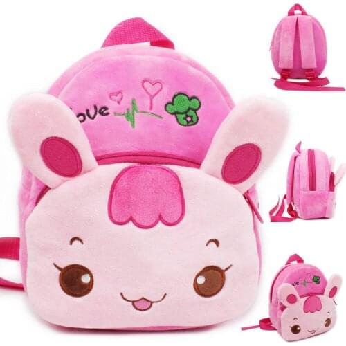 Local Stock Children Princess Kindergarten School Bag Toddler Girl Cute Animal Backpack Book Bags