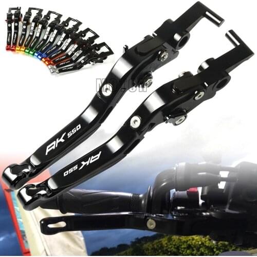 For KYMCO AK550 2017 2018 AK 550 Motorcycle Accessories CNC Aluminum Adjustable Folding Foldable Extendable Brake Clutch Levers