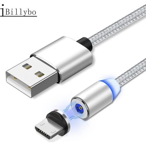 For Samsung galaxy M10 A50 A6 A7 A5 2016 J5 J7 J4 Core J6 Honor 8X cellphone Fast charger magnetic Type C Micro USB Charge Cable