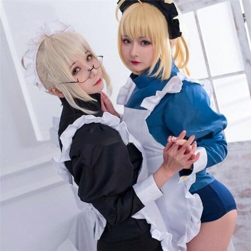 Fate/Grand Order Mysterious Heroine X saber Berserker maid clothes Cosplay Costume Christmas Eve carvinal costume for women