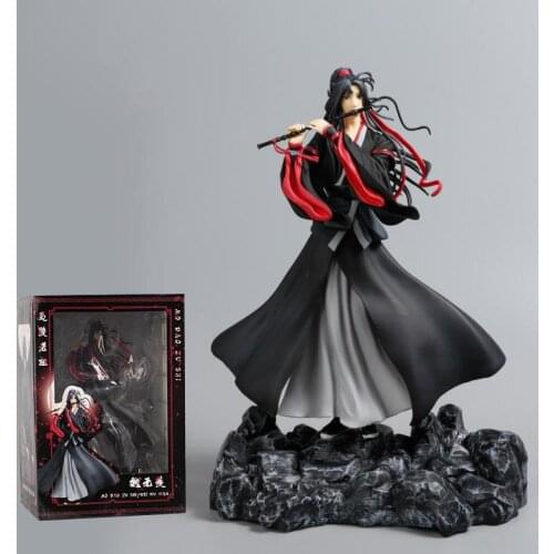 27cm Wei Wuxian Figure Yi Ling Lao Zu Grandmaster of Demonic Cultivation Mo Dao Zu Shi Action Figures PVC Model Toys