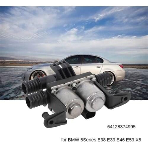 Water Heater Control Valves Dual Solenoid 64128374995 64-12-8-372-016 for BMW 5Series E38 E39 E46 E53 X5