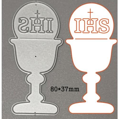 Religion Holy grail Metal Cutting Dies New Handcraft Knife Blade Die Mold Stencils For DIY Scrapbook Card Decor Embossing Die
