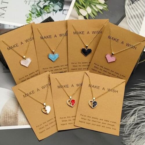 Cute Butterfly Necklace Korean Fashion Pendant Women Collar Neck Jewelry White Pink White Color Necklace for Girl Jewelry