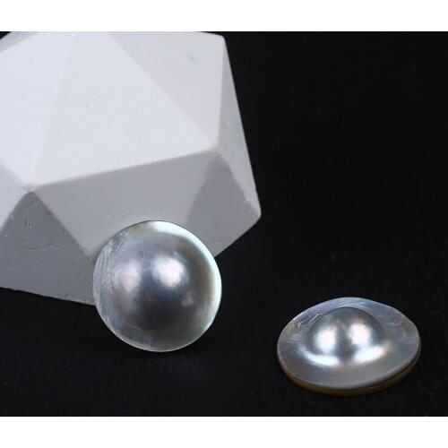 Fashion Sea Mabe Shell Natural Color Round Bead For DIY Making