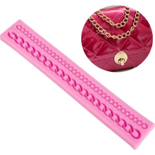 New Product Bag Chain Sugar DIY Cake Stand For Wedding Baking Decoration Gateau Model Kitchen Cooking Silicone Chocolate Molds