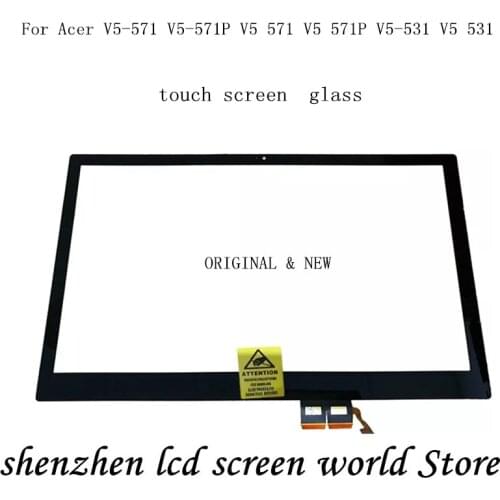 Original 15.6 inch for Acer Aspire V5-571 V5-571P 571PG V5-531 MS2361 Touch Screen Digitizer Glass