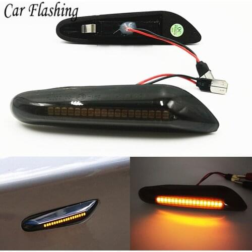 2Pcs For bmw E90 E91 E92 E93 E60 E87 E82 E46 Car Turn Signal Lights LED Turn Indicator Blinker Lamp Signal Lamp Side Marker