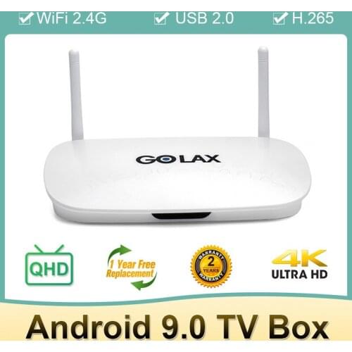Golax M3 QHDTV Smart ip tv Android 9.0 TV Box Amlogic S905W Quad Core 1GB 8GB Media Player 2.4G WiFi 4K iptv box Set Top BOX