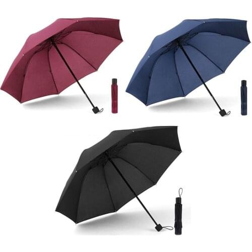 Anti-UV Umbrella Umbrella 8 Bones Sunshade Rainy Day Garden Outdoor Travel Sunshade Umbrella Portable Waterproof Furl Courtyard