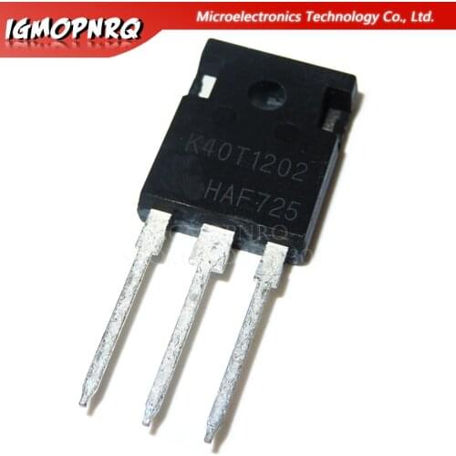 10PCS IKW40N120T2 K40T1202 IGBT 40A1200V TO247 pipe 100% new original quality assurance