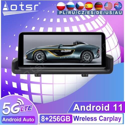 256G Android Car Multimedia Player GPS Navi Auto Audio Radio Tape Recorder For BMW 3 Series E90 E91 E92 E93 2005-2012 Head Unit