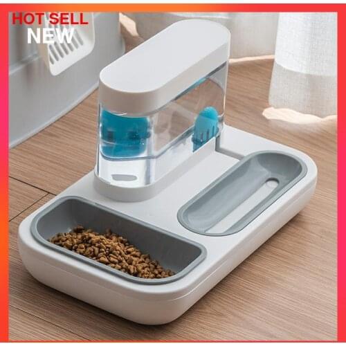 4 Style Pet Cat Bowl Dog for Cats Feeder Bowls Kitten Automatic Drinking Fountain 1.5L Capacity Puppy Feeding Waterer Products