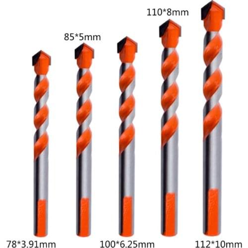 5/7PCS Multifunctional Drill Bits Ceramic Glass Ultimate Punching Hole Working Sets