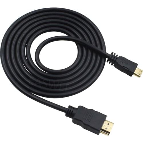 6ft 1080P HDMI AV Video TV HDTV Cable Cord for Nikon camera D3200 D5100 P510