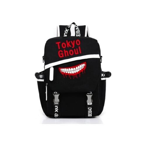 Anime Tokyo Ghoul Satchel Backpack School Bags Student Gift