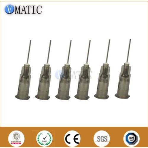 Free Shipping 22G High Quality Pinhead Dispensing Machine Syringe Needle Metal Pinhead Glue Dispensing Needle Tip 1/2 Inch