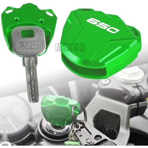 Motorcycle Key Case Cover Shell CNC Aluminum Accessories For Kawasaki NINJA650 NINJA 650 400 2015 21016 2017 2018 2019 Vulcan S